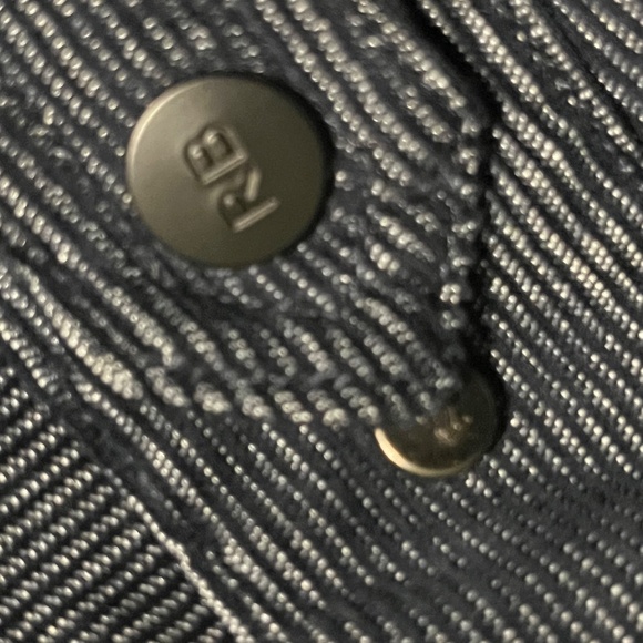 NWT Nordstrom Robert Barakett Mens Worthington Trucker Jacket Coat Blue XL $275 - Picture 8 of 8